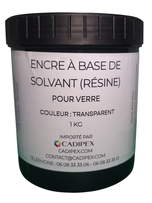 Encre à base de solvant (Résine)