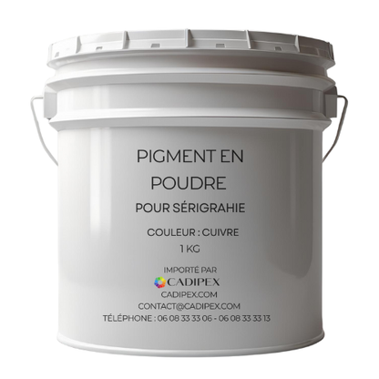 Pigments de poudre pour sérigraphie