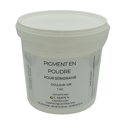 Pigments de poudre pour sérigraphie