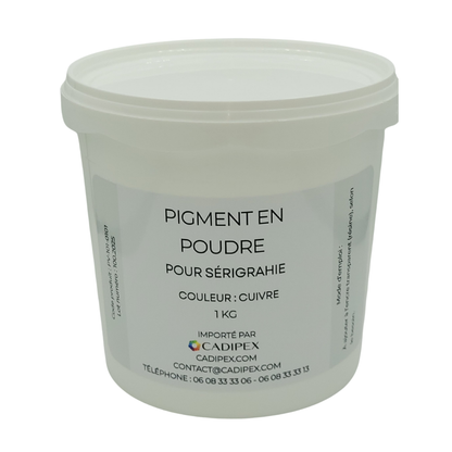 Pigments de poudre pour sérigraphie