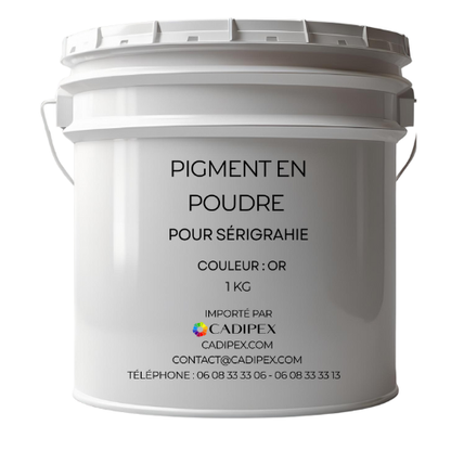 Pigments de poudre pour sérigraphie